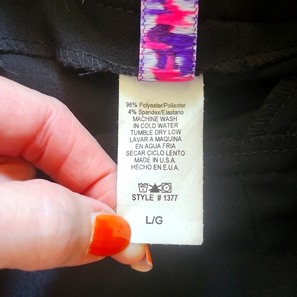 Leyva's black stretch pencil skirt women's size large - Picture 6 of 6